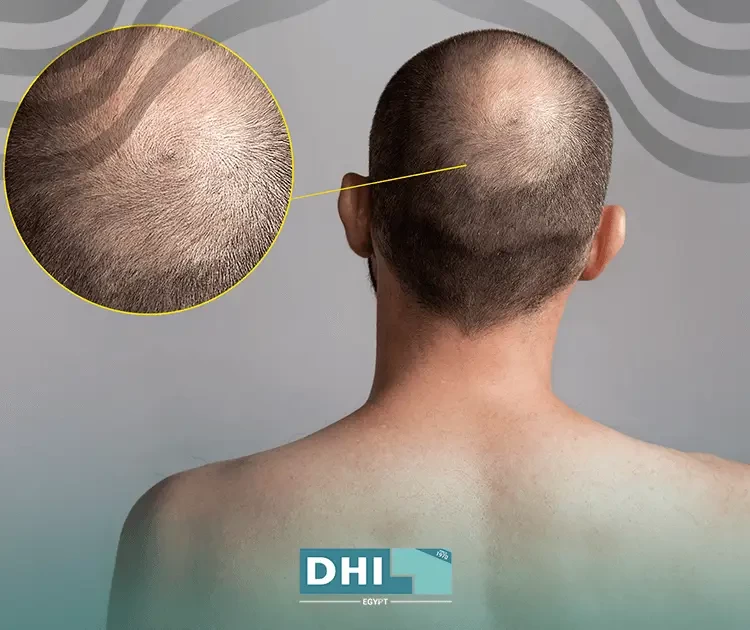 زراعة منطقة بقعة الصلع