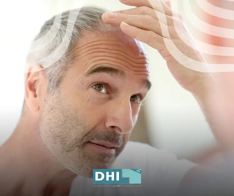 اليوم الثامن من زراعة الشعر